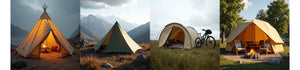 Types of Tents - A Guide to the 4 Main Styles