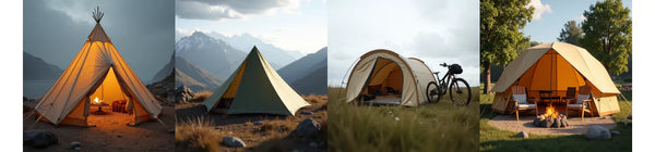 Types of Tents - A Guide to the 4 Main Styles