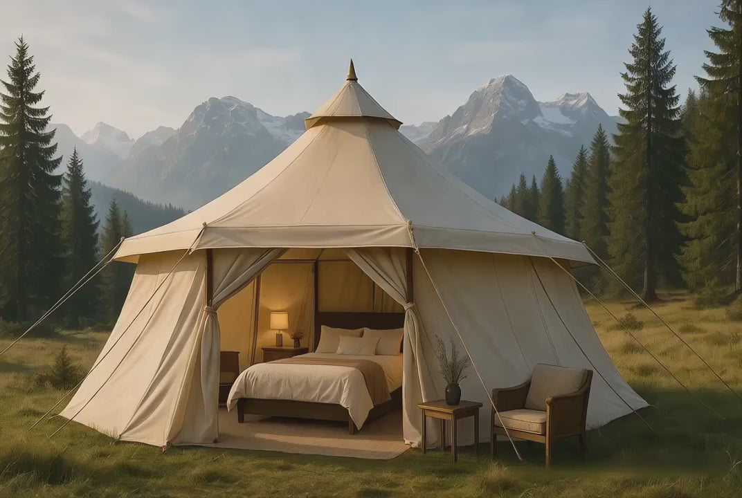 Swiss Tent at Camping